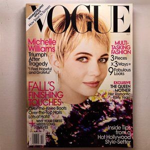 Vogue magazine October 2009 - Michelle Williams